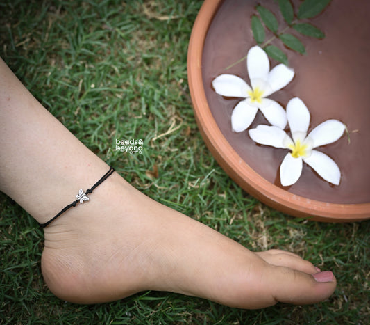 Butterfly Nazaarbattu Anklet