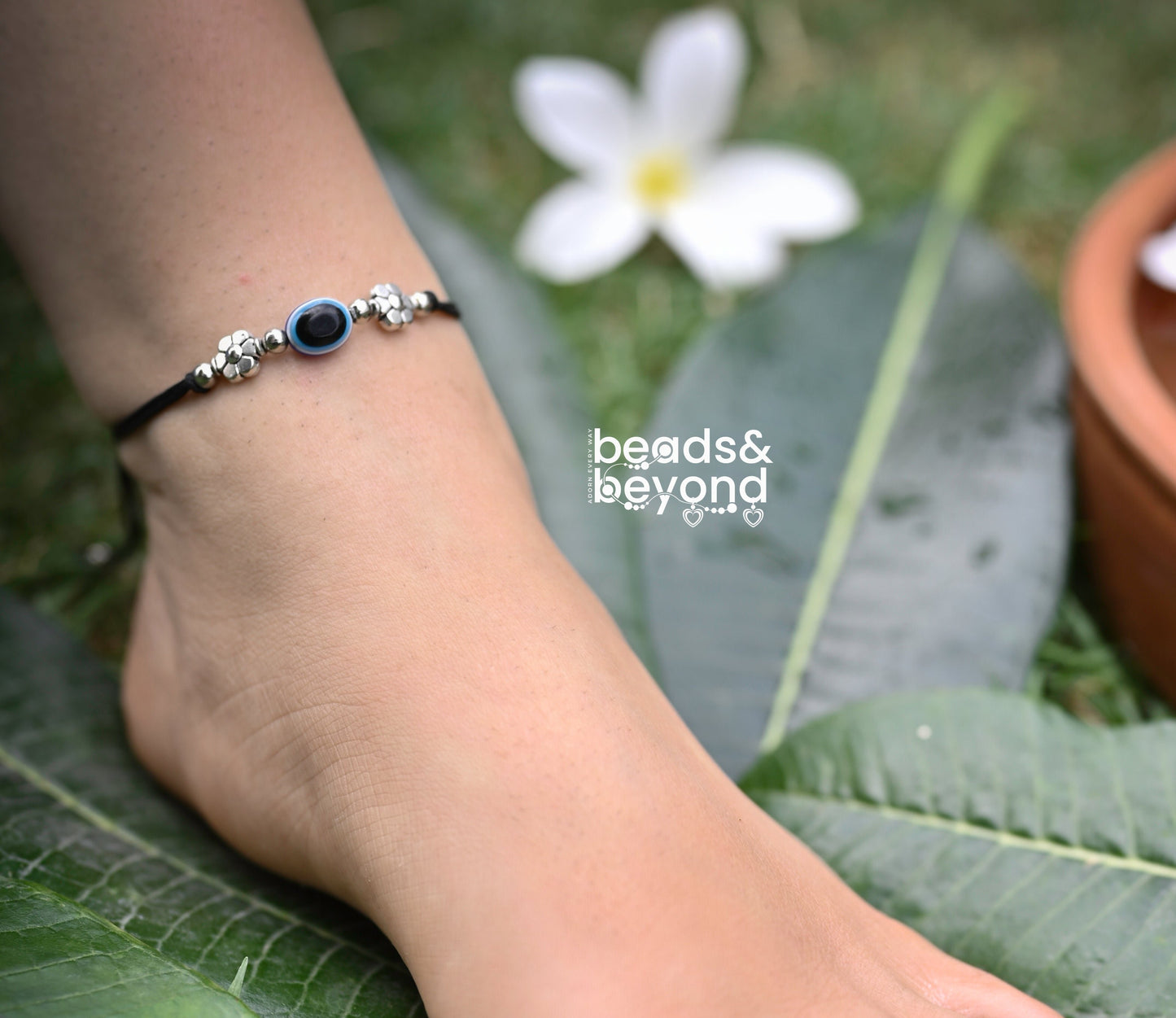 Daisy Evil Eye Nazarbattu Anklet