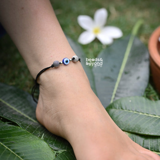 Round Beaded Evil Eye Nazarbattu Ankle