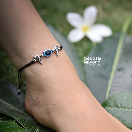 Birdy Evil Eye Nazarbattu Anklet