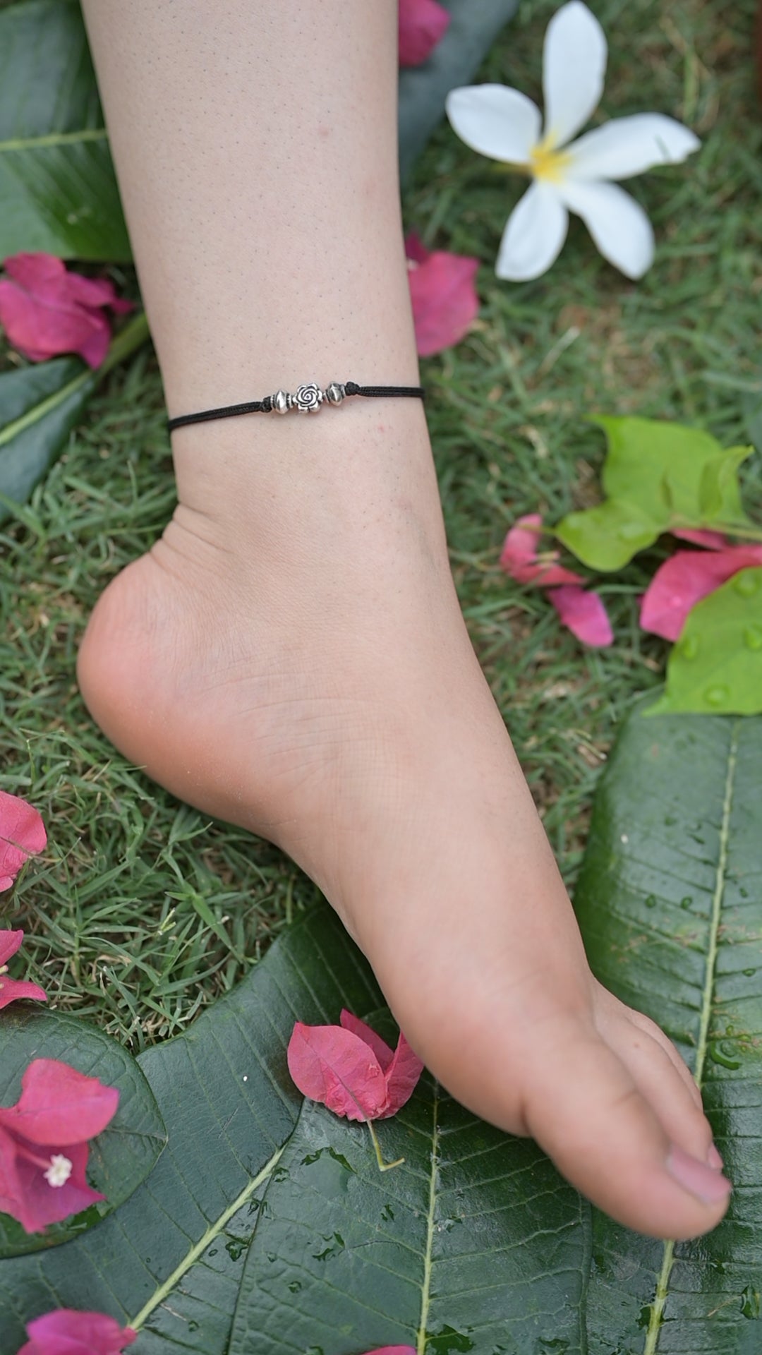 Rose Nazarbattu Anklet