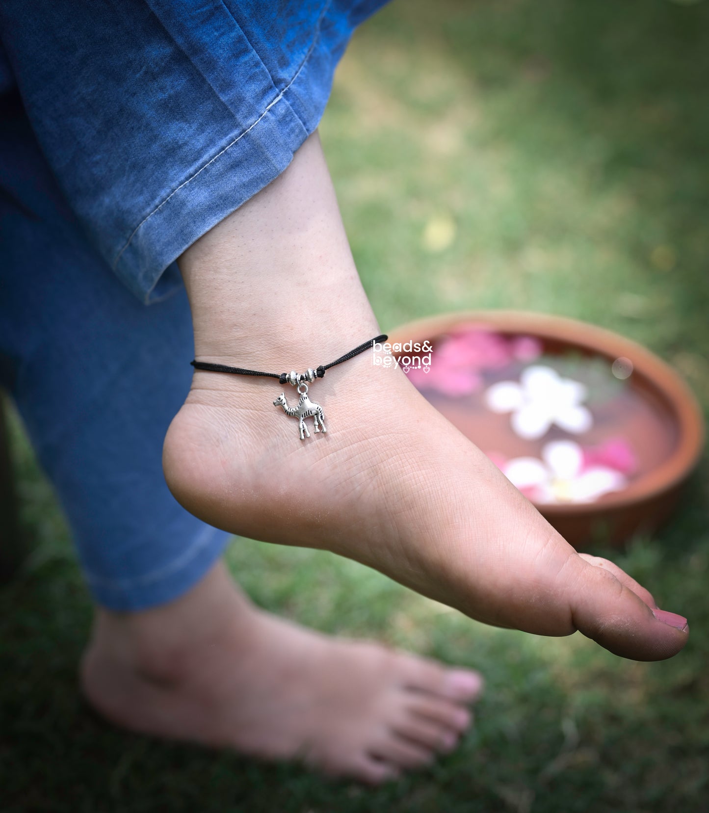 Camel Nazarbattu Anklet