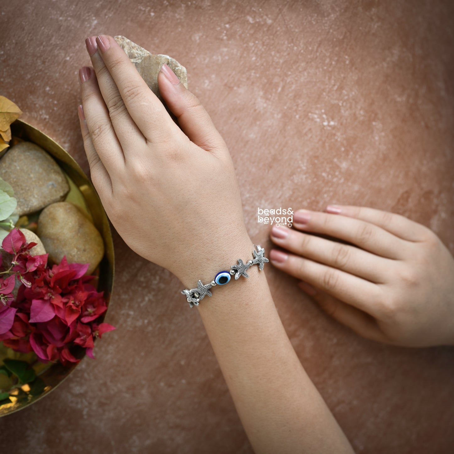 StarFish Evil Eye Bracelet