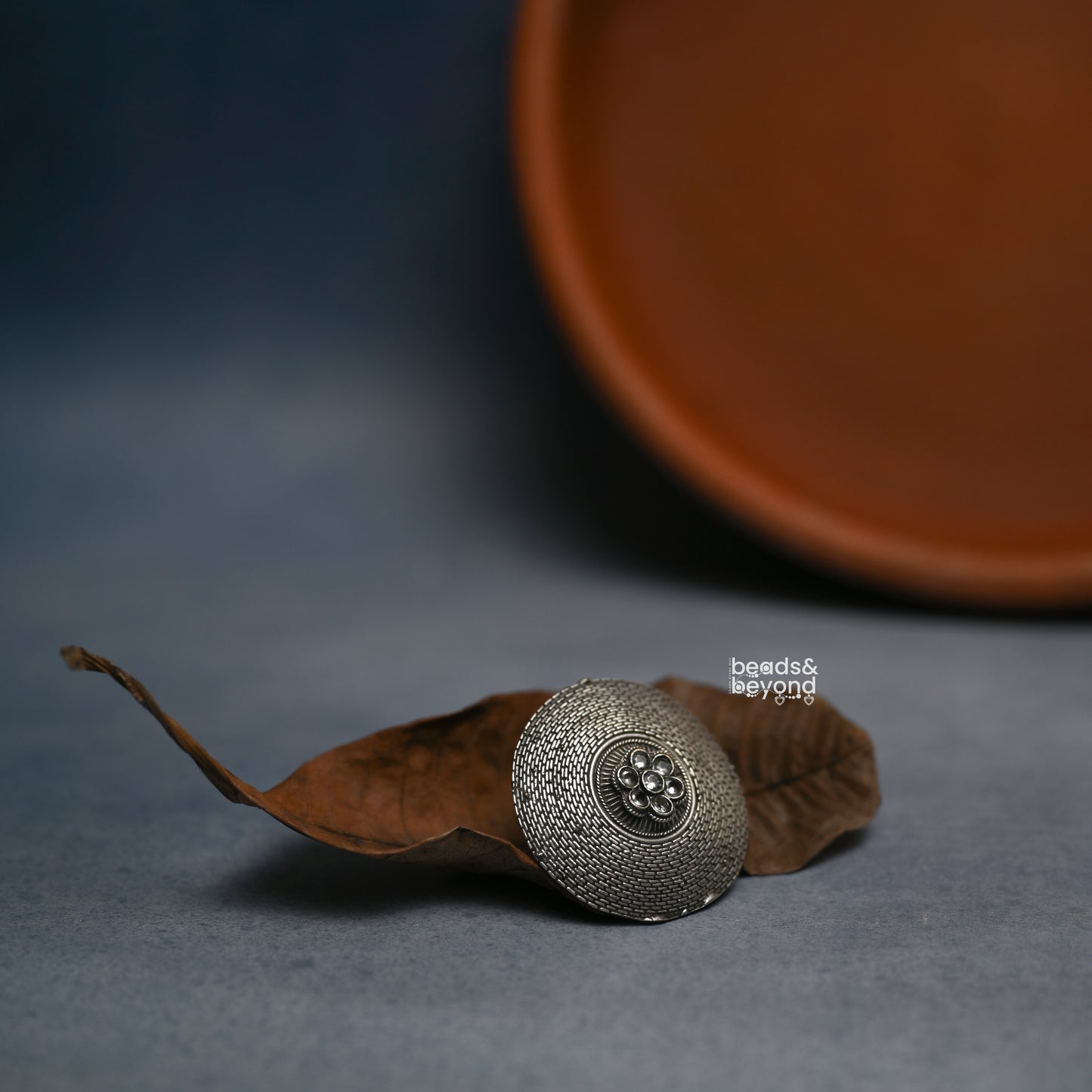 Statement Ring with Stones