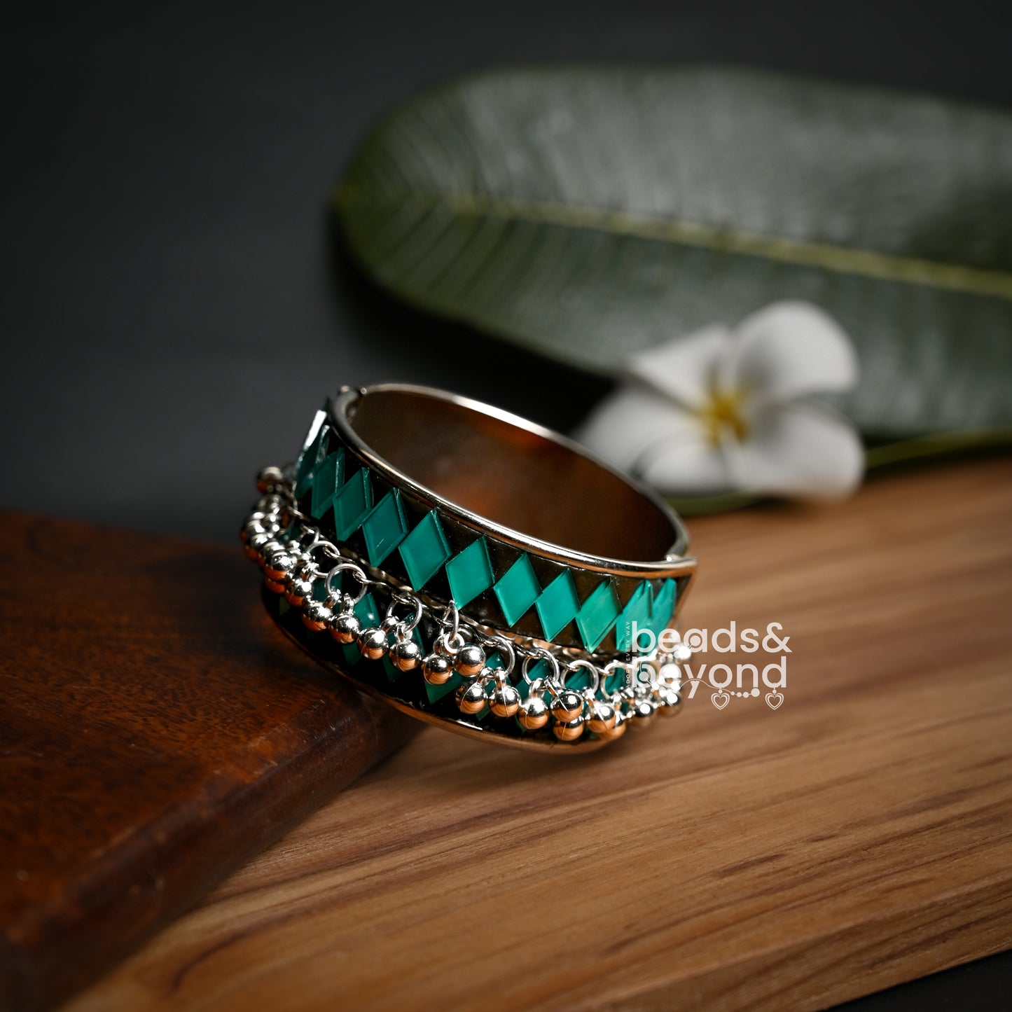 Turquoise Mirror Kada